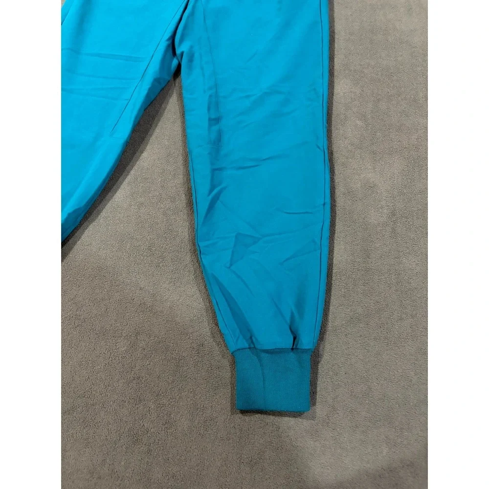 FIGS Technical Collection Jogger Scrub Pants Mens XS/S Blue Drawstring Waist